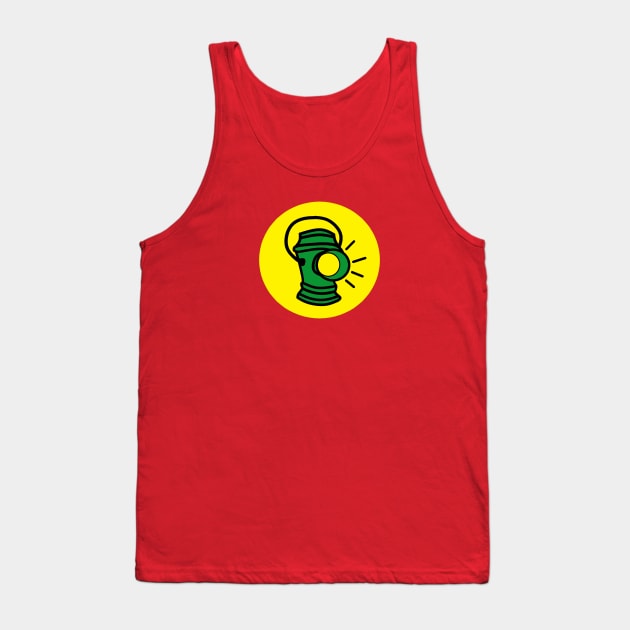 Alan Scott Logo Tank Top by Federation Skum Kosplay